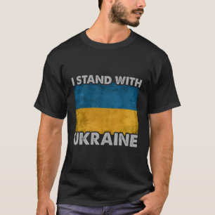 Camiseta Estoy de acuerdo con la bandera de Ucrania apoyand