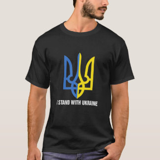 Camiseta Estoy de acuerdo con la bandera de Ucrania apoyand