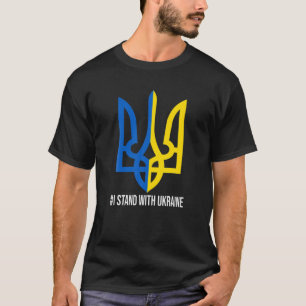 Camiseta Estoy de acuerdo con la bandera de Ucrania apoyand