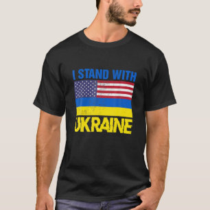 Camiseta Estoy De Acuerdo Con La Bandera De Ucrania De Esta