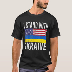 Camiseta Estoy De Acuerdo Con La Bandera De Ucrania De Esta