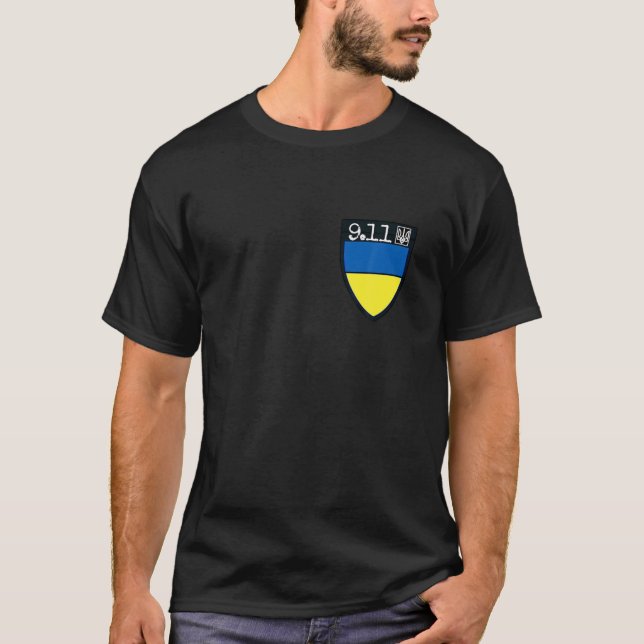 Camiseta Estoy De Acuerdo Con La Bandera Ucraniana De Ucran (Anverso)