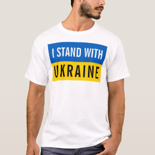 Camiseta Estoy de acuerdo con la política de Ucrania