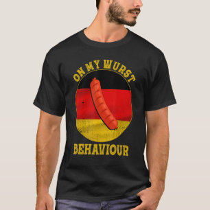 Camiseta Estoy de acuerdo con mi comportamiento de Wurst y 