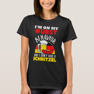 Camiseta Estoy de acuerdo con mi comportamiento de Wurst y