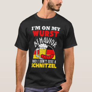 Camiseta Estoy de acuerdo con mi comportamiento de Wurst y