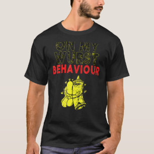Camiseta Estoy de acuerdo con mi comportamiento de Wurst y