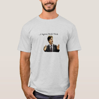 Camiseta Estoy de acuerdo con Nick
