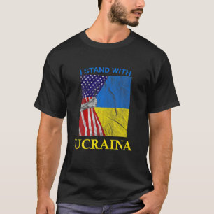 Camiseta Estoy de acuerdo con que Ucrania apoye a los Estad