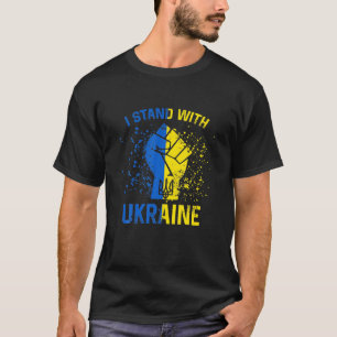 Camiseta Estoy de acuerdo con que Ucrania apoye a los Estad