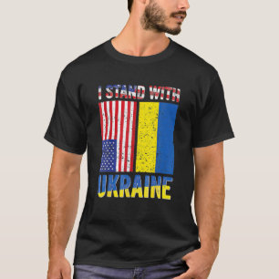 Camiseta Estoy de acuerdo con que Ucrania apoye a los Estad