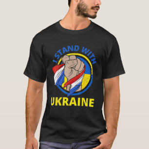Camiseta Estoy de acuerdo con que Ucrania apoye a los Estad