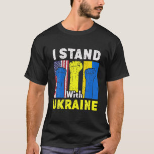 Camiseta Estoy de acuerdo con que Ucrania apoye a los Estad