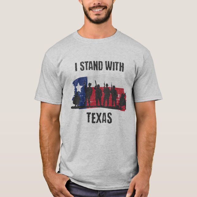 Camiseta Estoy De Acuerdo Con Texas. (Anverso)