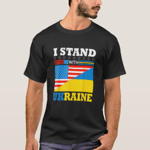 Camiseta Estoy de acuerdo con Ucrania y Ucrania apoyan a EE