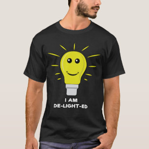 Camiseta Estoy de-Luz-Tado - Juego de palabras divertido so