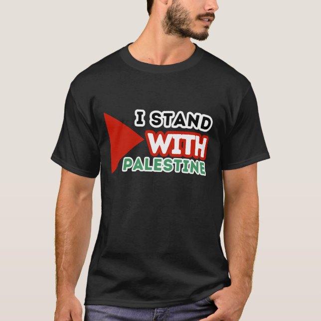 CAMISETA ESTOY DE PALESTINA (Anverso)