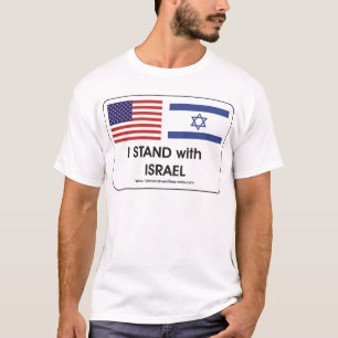 Camiseta Estoy de pie con Israel