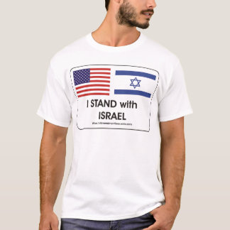Camiseta Estoy de pie con Israel