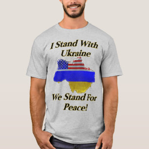 Camiseta Estoy de pie con Ucrania