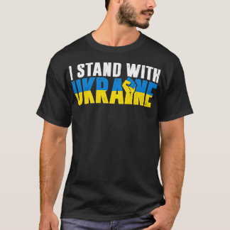 Camiseta Estoy de pie con Ucrania