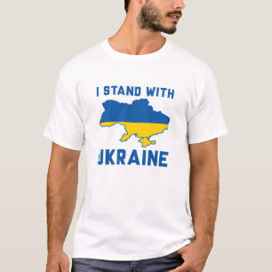 Camiseta Estoy de pie con Ucrania