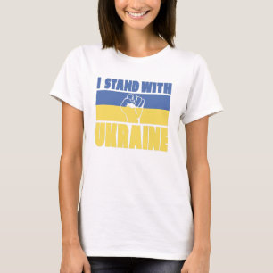 Camiseta Estoy de pie con Ucrania