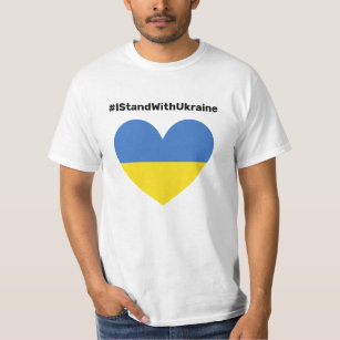 Camiseta Estoy de pie con Ucrania 