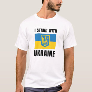 Camiseta Estoy de pie con Ucrania