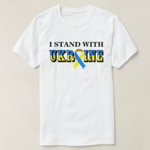 Camiseta ESTOY DE PIE CON UCRANIA CON LA Cinta DE LA Paz