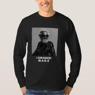 Camiseta ESTOY DE VUELTA, Karl Marx, comunista, genial Marx
