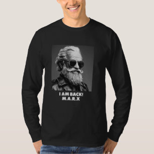 Camiseta ESTOY DE VUELTA, Karl Marx, comunista, Marx guay