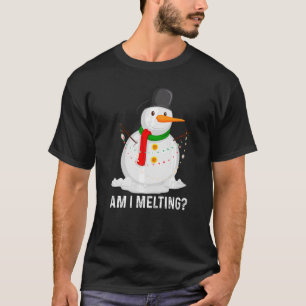 Camiseta ¿Estoy derritiendo a Snowman en primavera?