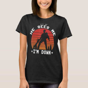 Camiseta Estoy despierto, me ve, estoy soldado diciendo