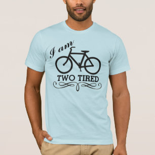 Camiseta Estoy Dos Bicicletas Cansadas