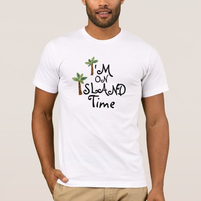 Camiseta Estoy EL tiempo de la ISLA (Anverso)