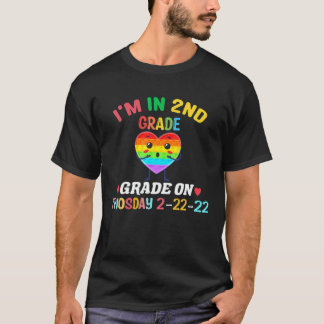 Camiseta Estoy en 2º Grado El Twosday Pop It Martes De Febr