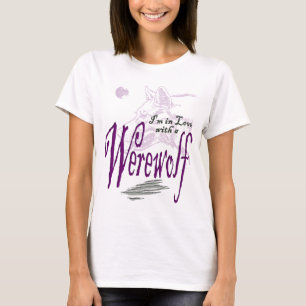 Camiseta Estoy en amor con un hombre lobo