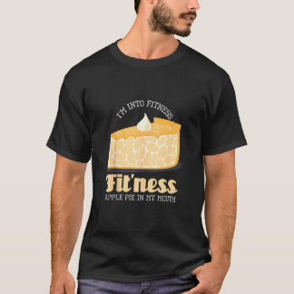 Camiseta Estoy en aptitud Apple Pie en mi trasero de boca