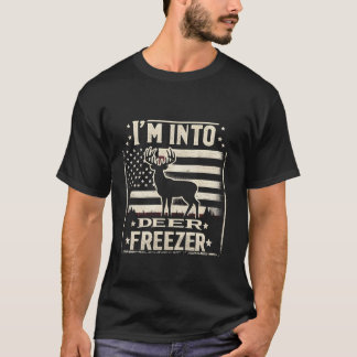Camiseta Estoy en aptitud deer Freezer Funny Deer Hunting F