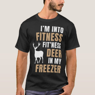 Camiseta Estoy en aptitud deer Freezer Funny Deer Hunting H