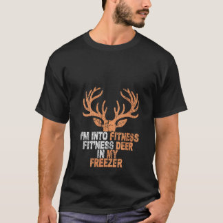 Camiseta Estoy en aptitud Deer Freezer Funny Hunter Dad V N