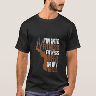 Camiseta Estoy en aptitud para la puesta en forma ciervo en
