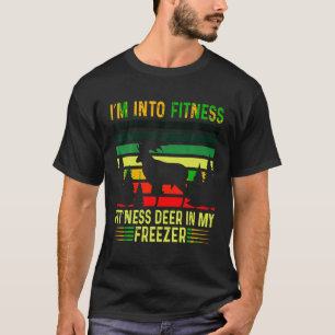 Camiseta Estoy en aptitud para la puesta en forma Ness Deer