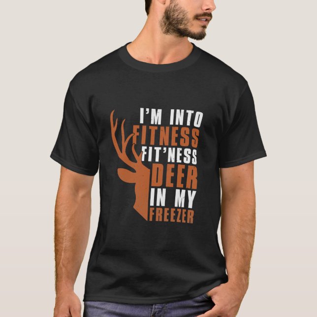 Camiseta Estoy en aptitud para la puesta en forma Ness Deer (Anverso)