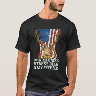 Camiseta Estoy en aptitud para la puesta en forma Ness Deer