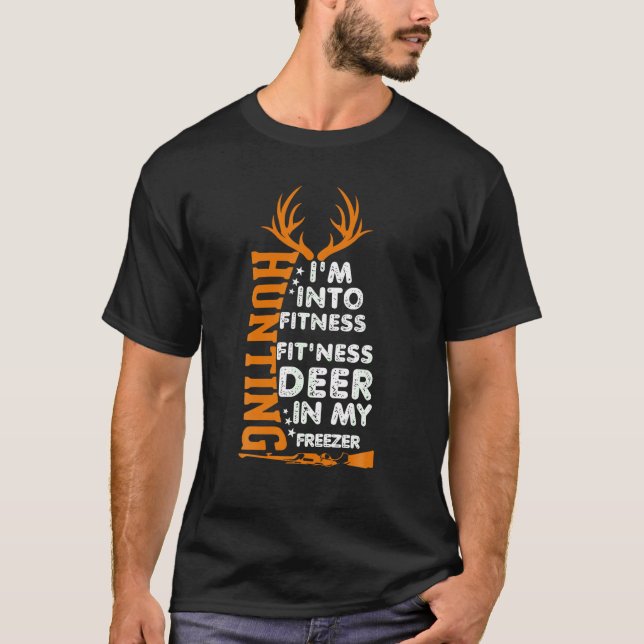 Camiseta Estoy en aptitud para la puesta en forma Ness Deer (Anverso)