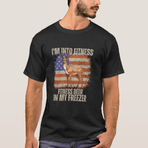 Camiseta Estoy en aptitud para la puesta en forma venado en