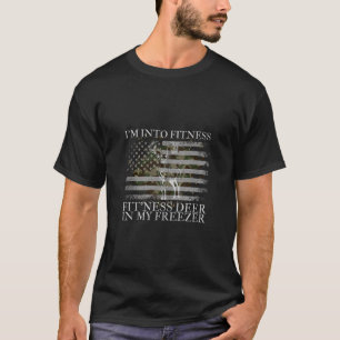 Camiseta Estoy en aptitud para la puesta en forma venado en