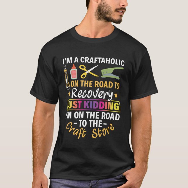 Camiseta Estoy en camino a la basura de la tienda de artesa (Anverso)